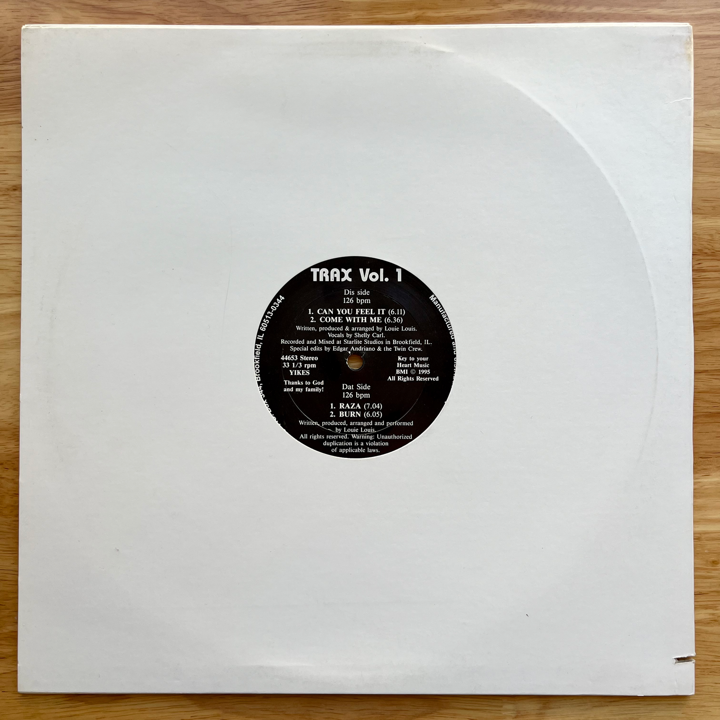 Louie Louis – Trax Vol. 1