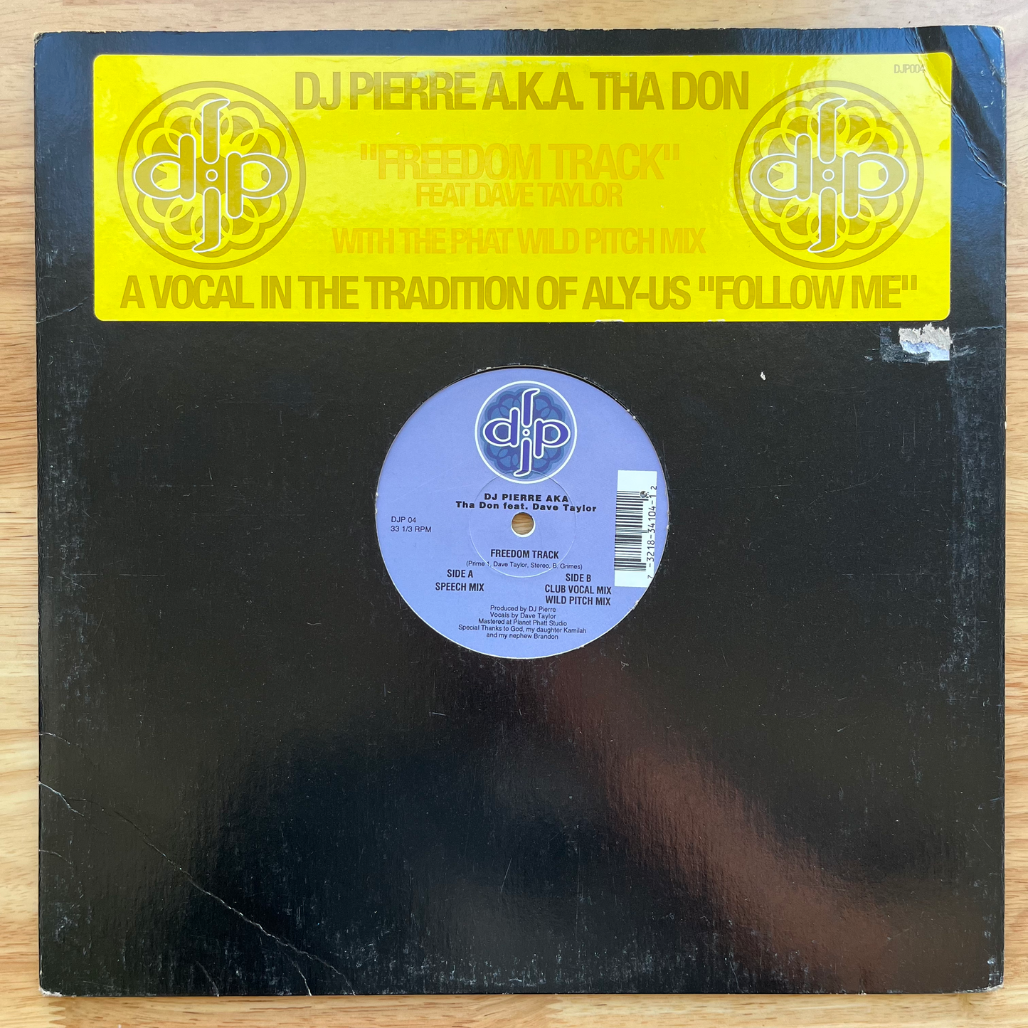 DJ Pierre A.K.A. Tha Don ft. Dave Taylor – Freedom Track